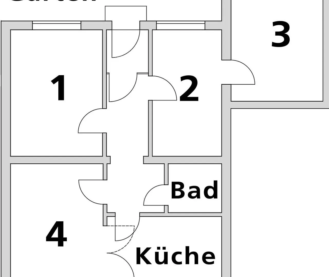 Messe-Apartment, 4 Schlafzimmer, 80 Qm, Garten - 6 Km Zur Messe, Verkehrsguenstig, Ruhig, Parkplaetze Nuremberg 0*,  Allemagne
